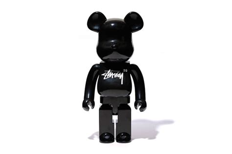 stussy bearbrick logo